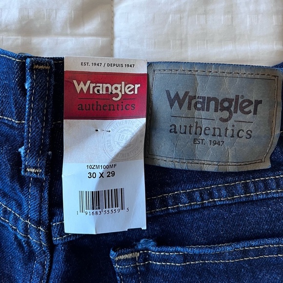 NWT Wrangler Authentics Classic 5-Pocket Regular Fit Jean 30 X 29 - Picture 11 of 15